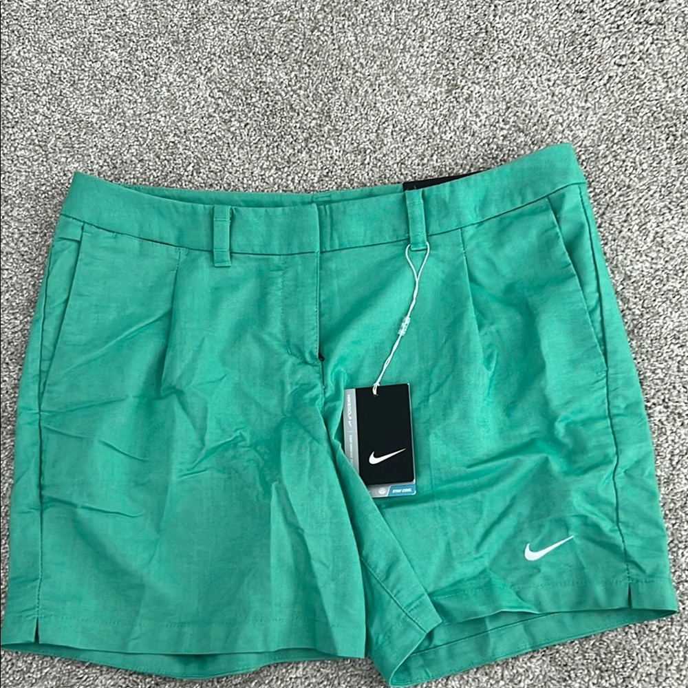 Nike Women's Green Golf Shorts